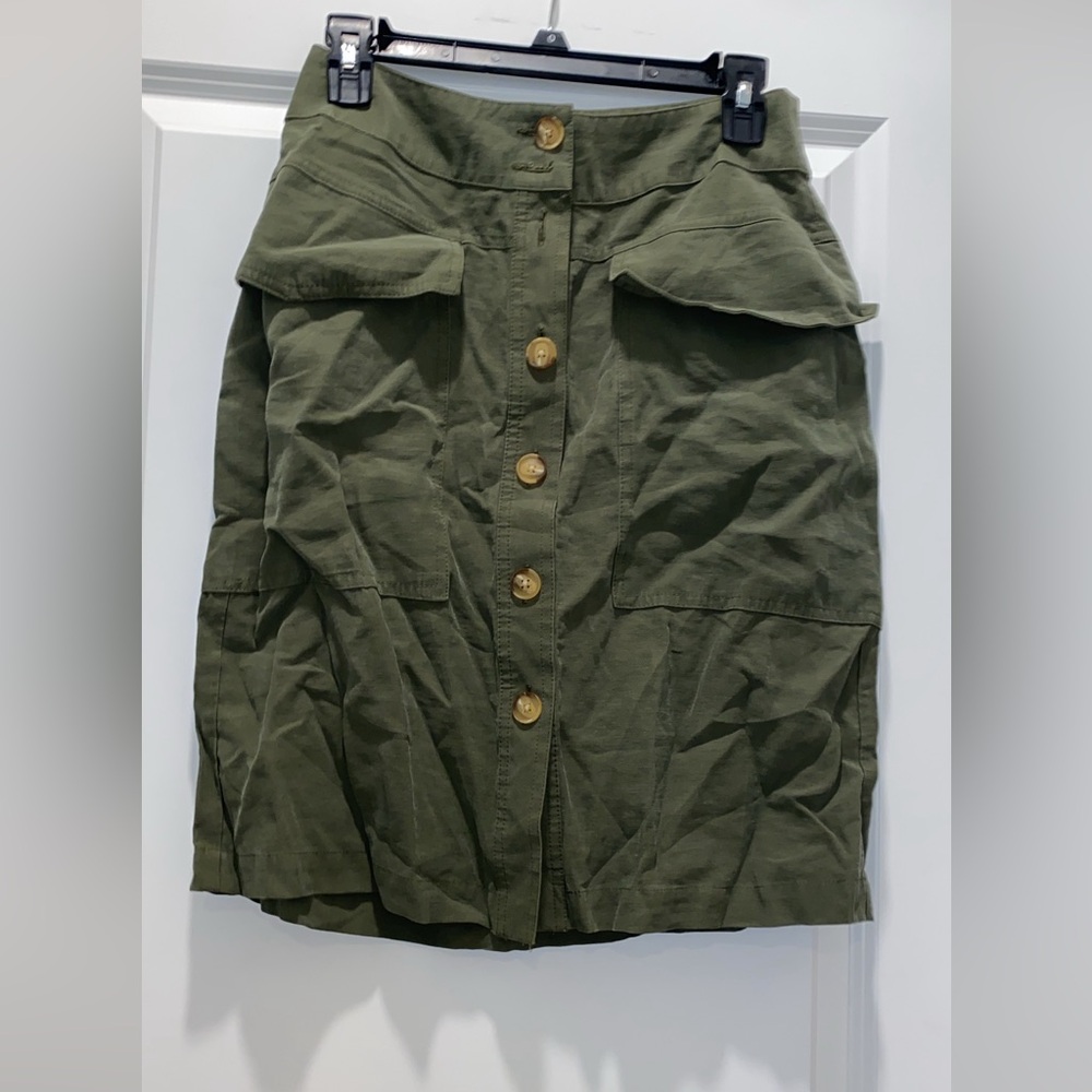 Army Green Skirt